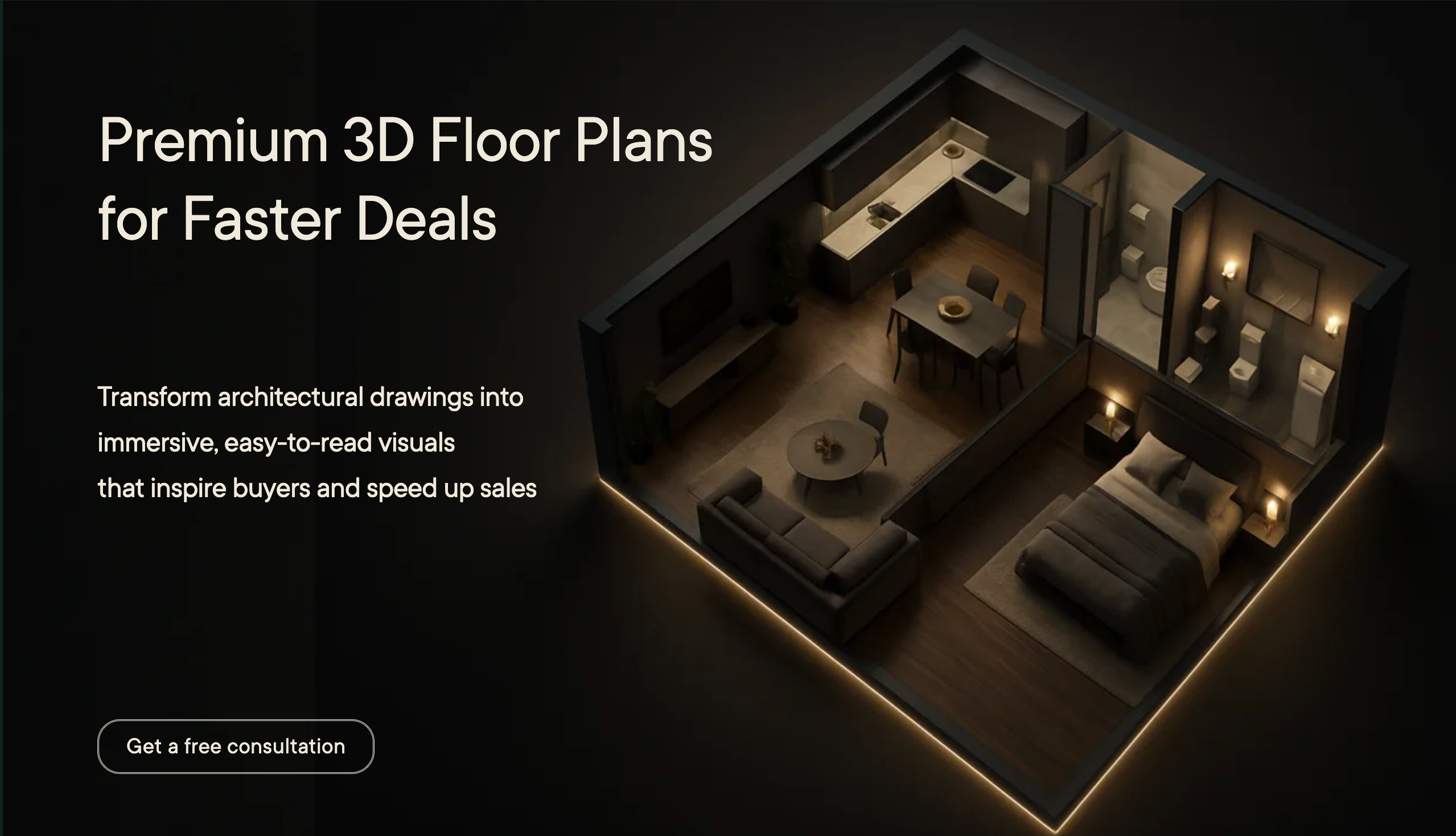 3D Floor Plan - Wizard 3D Studio